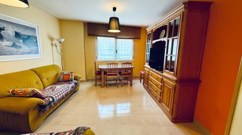 Living room of Flat for sale in El Espinar  with Heating, Private garden and Terrace