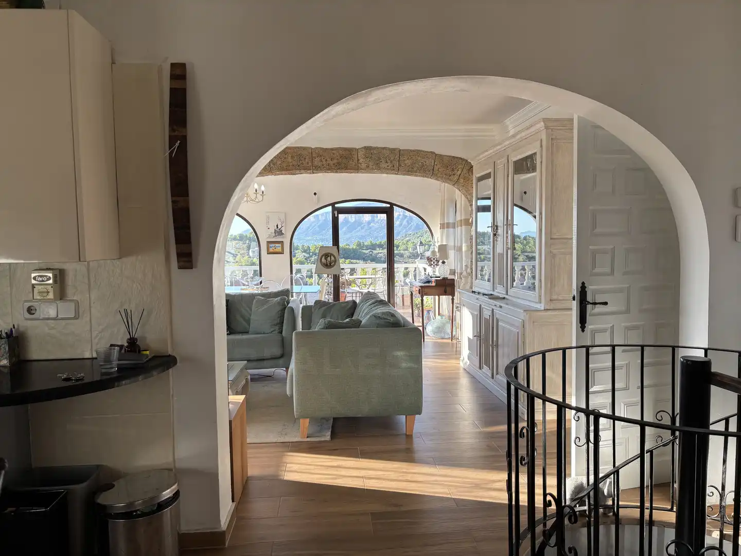 Sala d'estar de Casa o xalet en venda en Cap Martí - El Tossalet - Pinomar