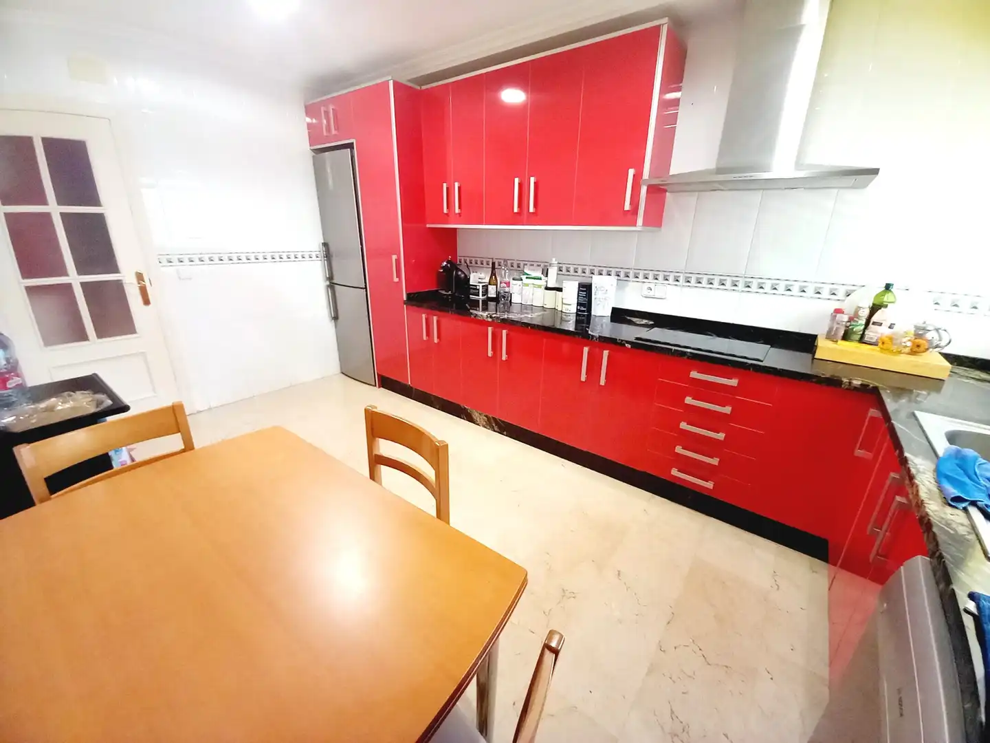 Cocina de Casa o chalet en venta en Benidorm con Aire acondicionado, Jardín privado y Terraza
