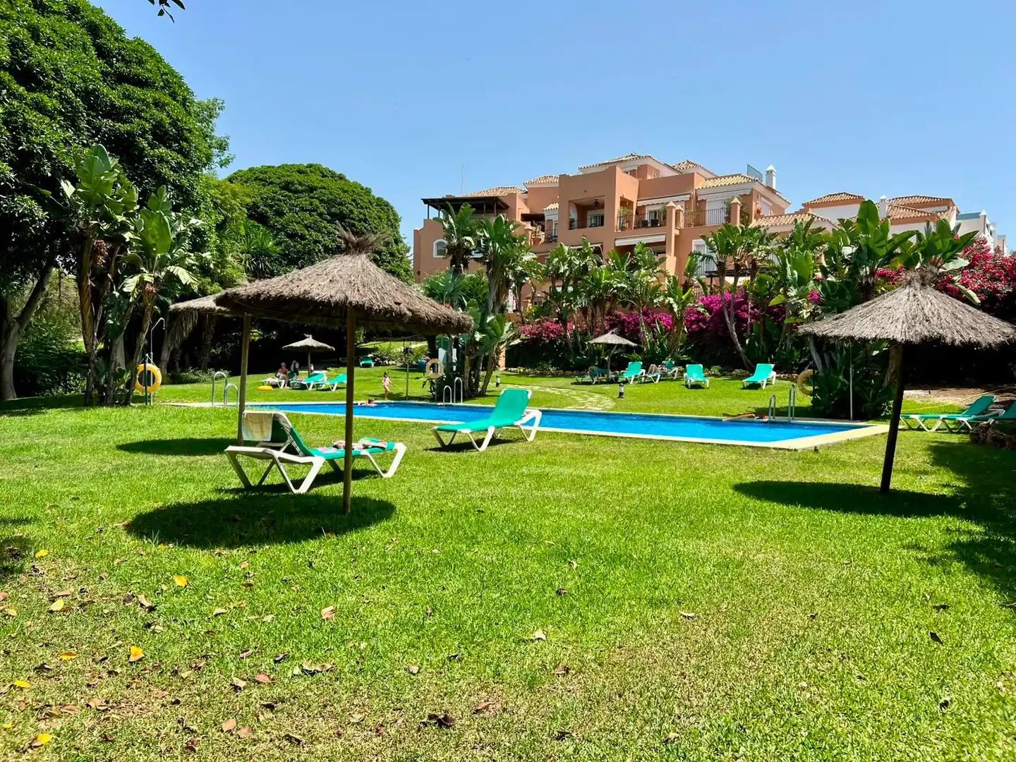 Jardí de Apartament de lloguer en Marbella amb Aire condicionat, Calefacció i Terrassa