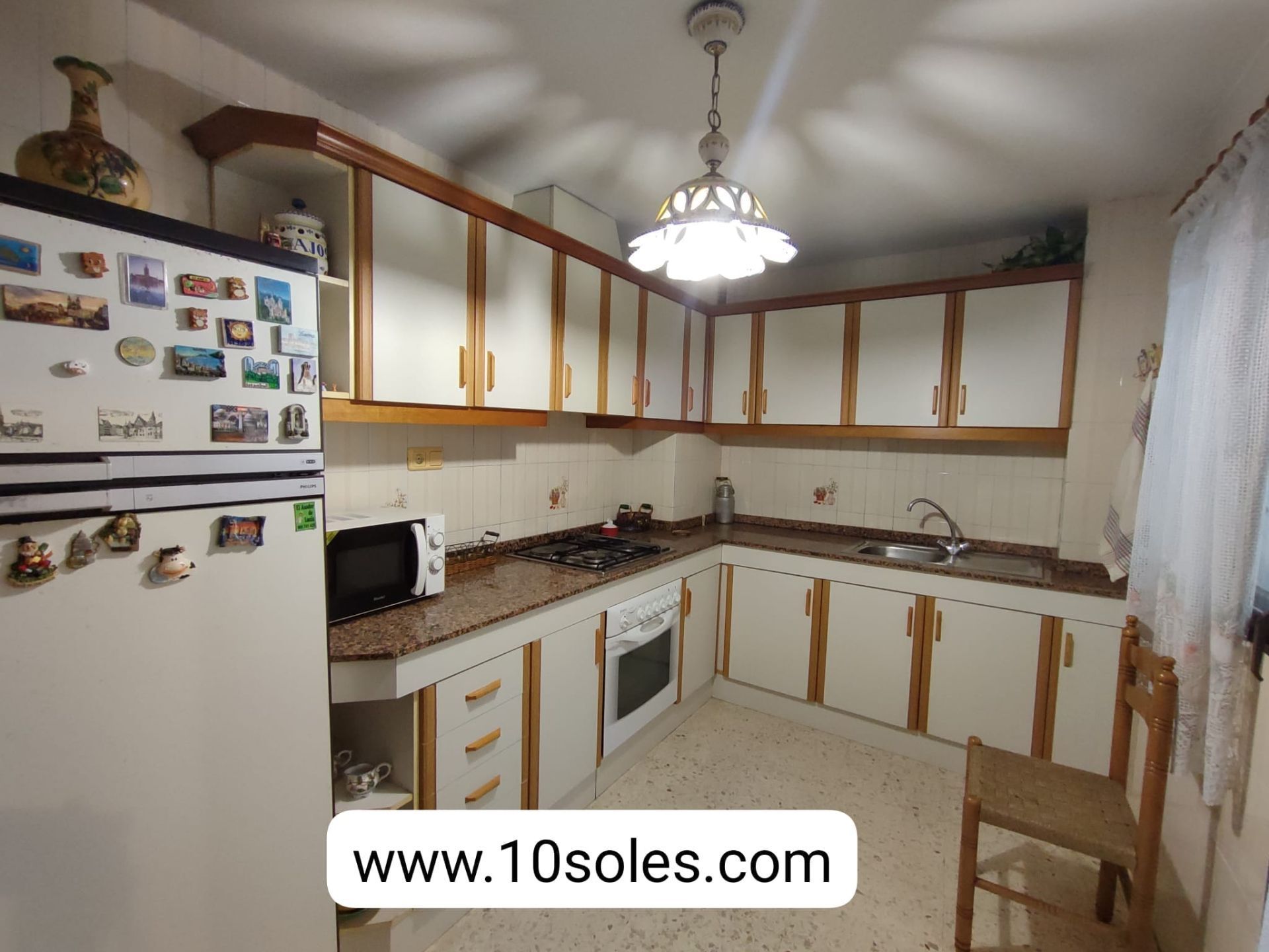 Kitchen of Flat to rent in Orihuela  with Furnished
