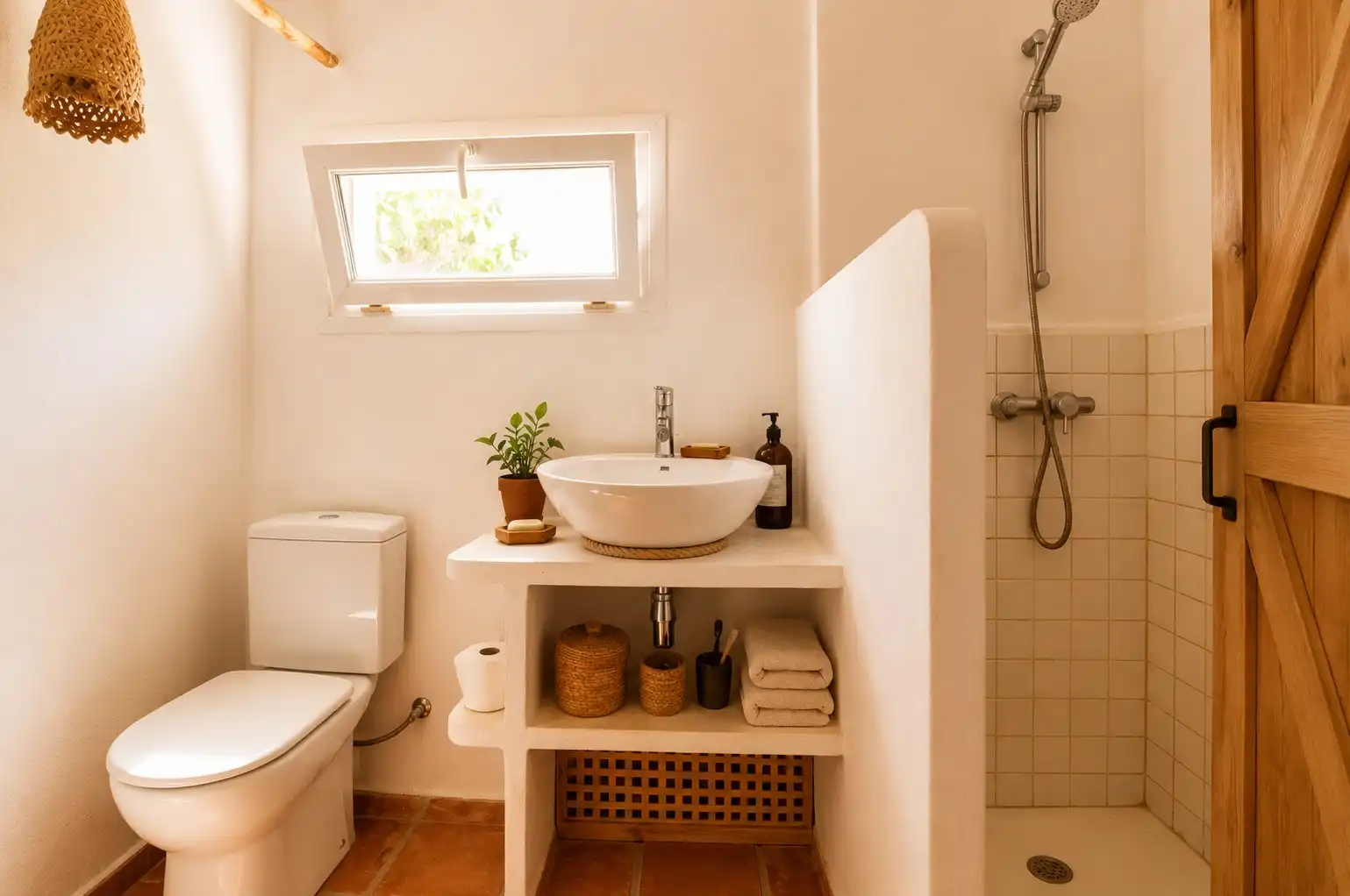 Bathroom of Houses for sale in Sant Cebrià de Vallalta  with Air Conditioner, Heating and Private garden