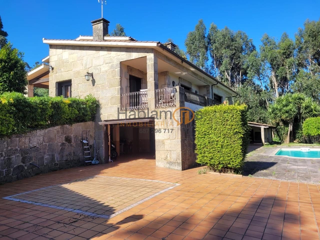 Garden of House or chalet for sale in O Grove    with Heating, Private garden and Parquet flooring