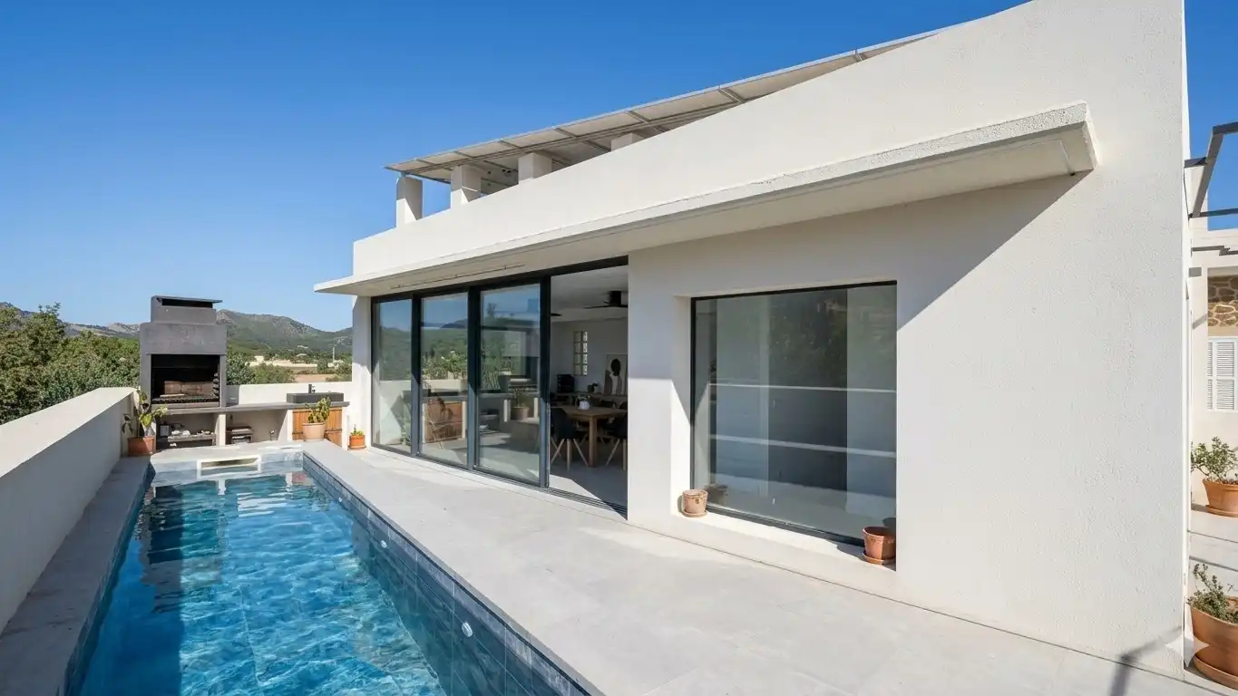 Vista exterior de Casa o xalet de lloguer en Artà amb Aire condicionat, Calefacció i Terrassa