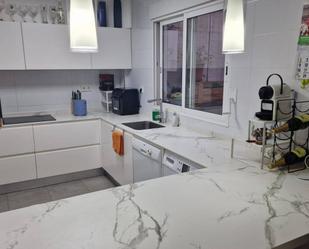 Kitchen of Flat for sale in  Murcia Capital  with Parquet flooring, Storage room and Balcony