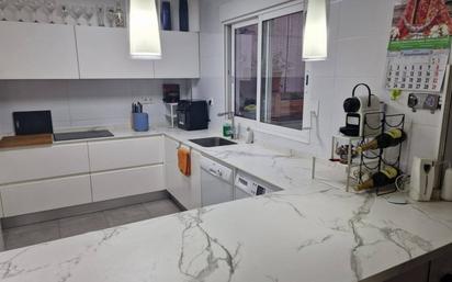 Kitchen of Flat for sale in  Murcia Capital  with Parquet flooring, Storage room and Balcony