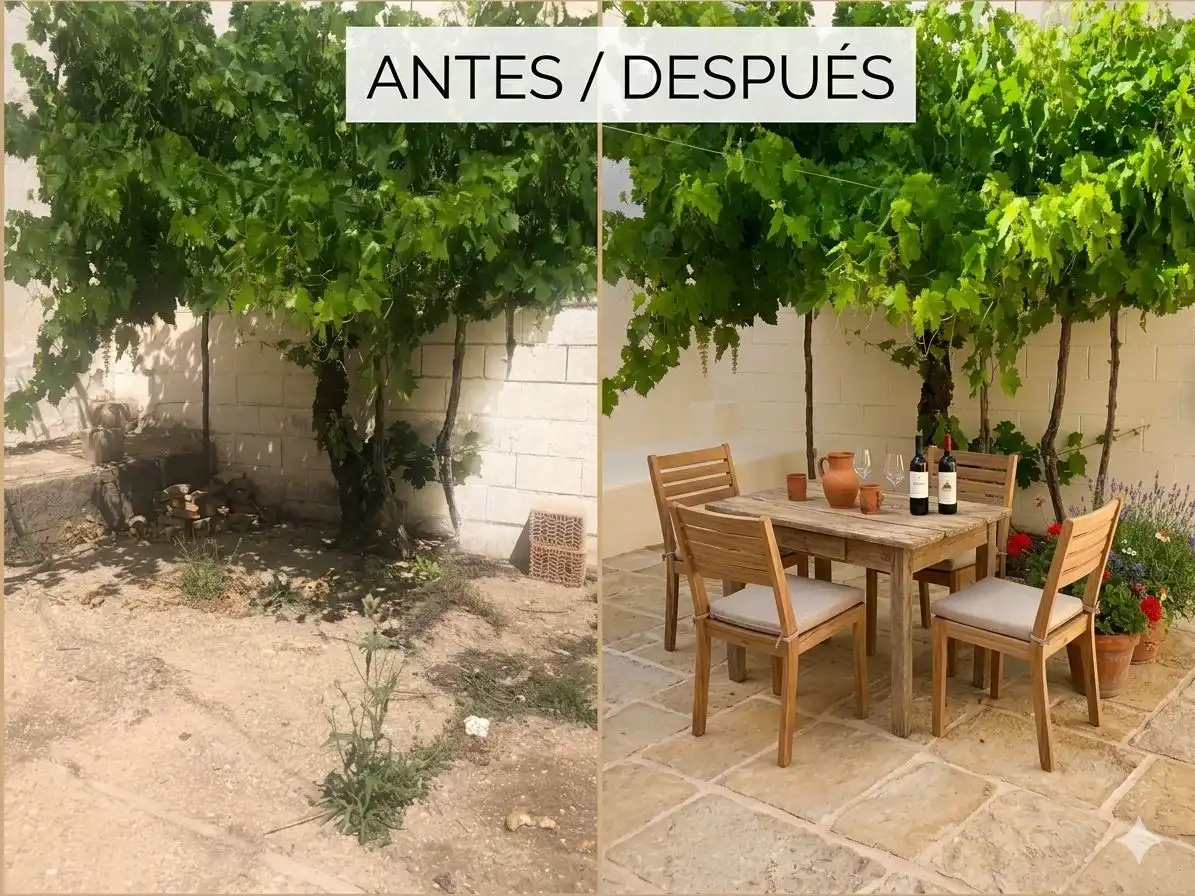 Garden of Detached homes for sale in Cuevas Bajas  with Private garden