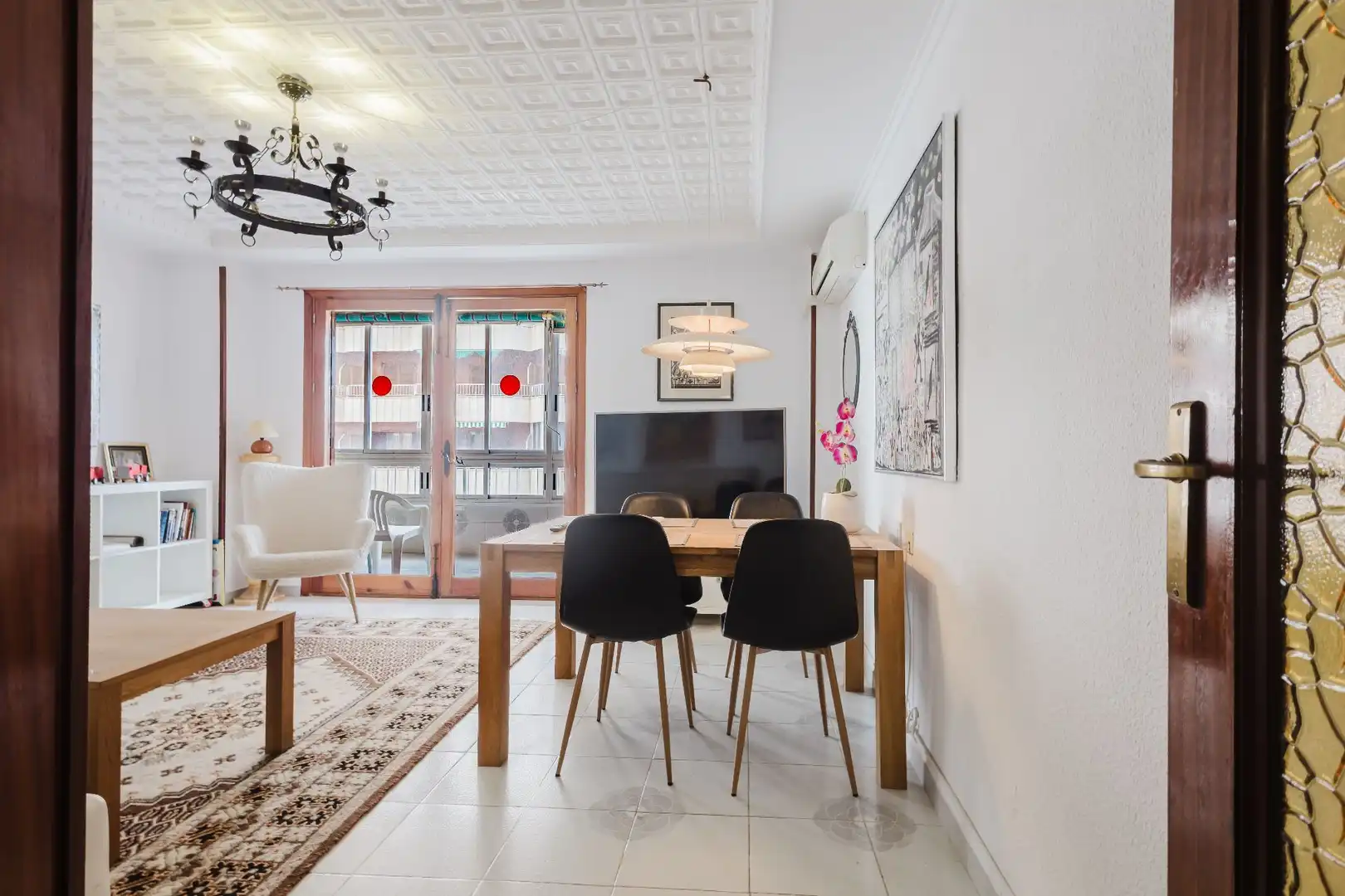 Comedor de Apartamento en venta en Torrevieja con Aire acondicionado, Terraza y Piscina comunitaria