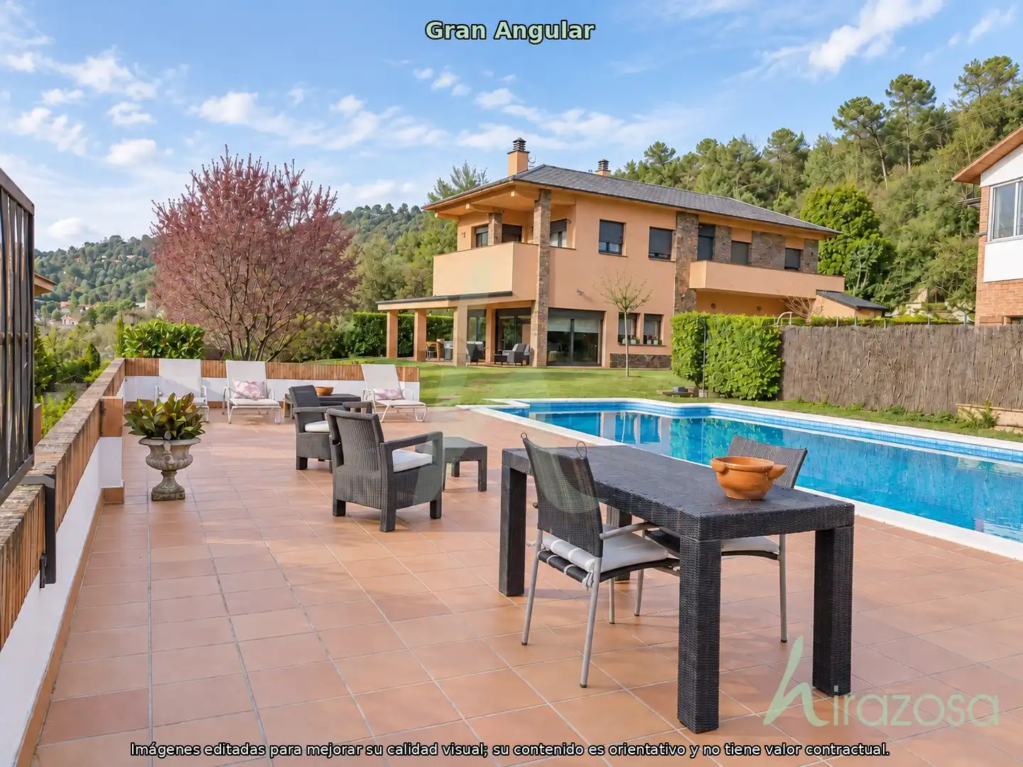 Casa amb terrassa en venda a Aiguafreda