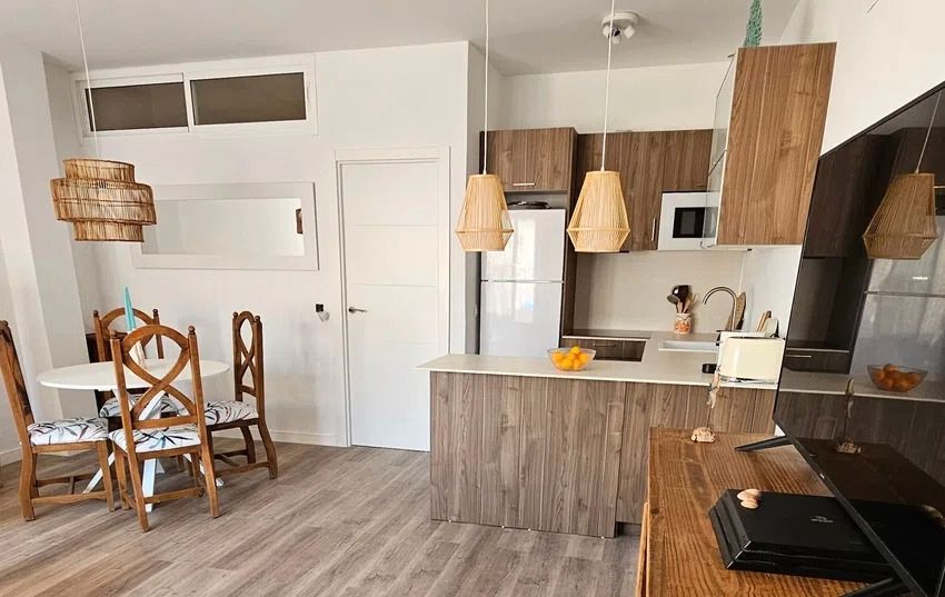 Kitchen of Flat for sale in Benalmádena  with Air Conditioner, Heating and Terrace