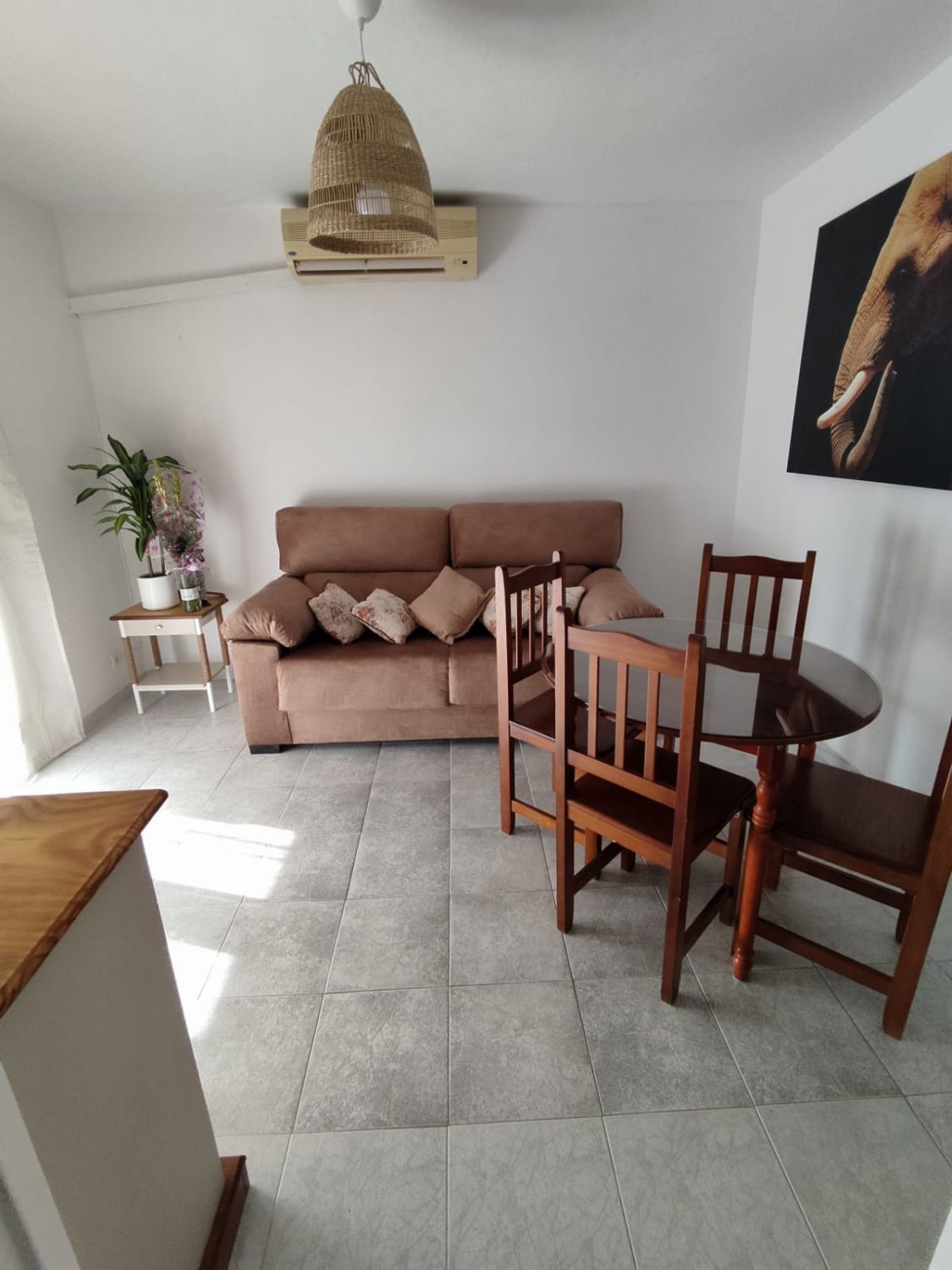 Living room of Flat to rent in  Sevilla Capital  with Air Conditioner, Heating and Terrace