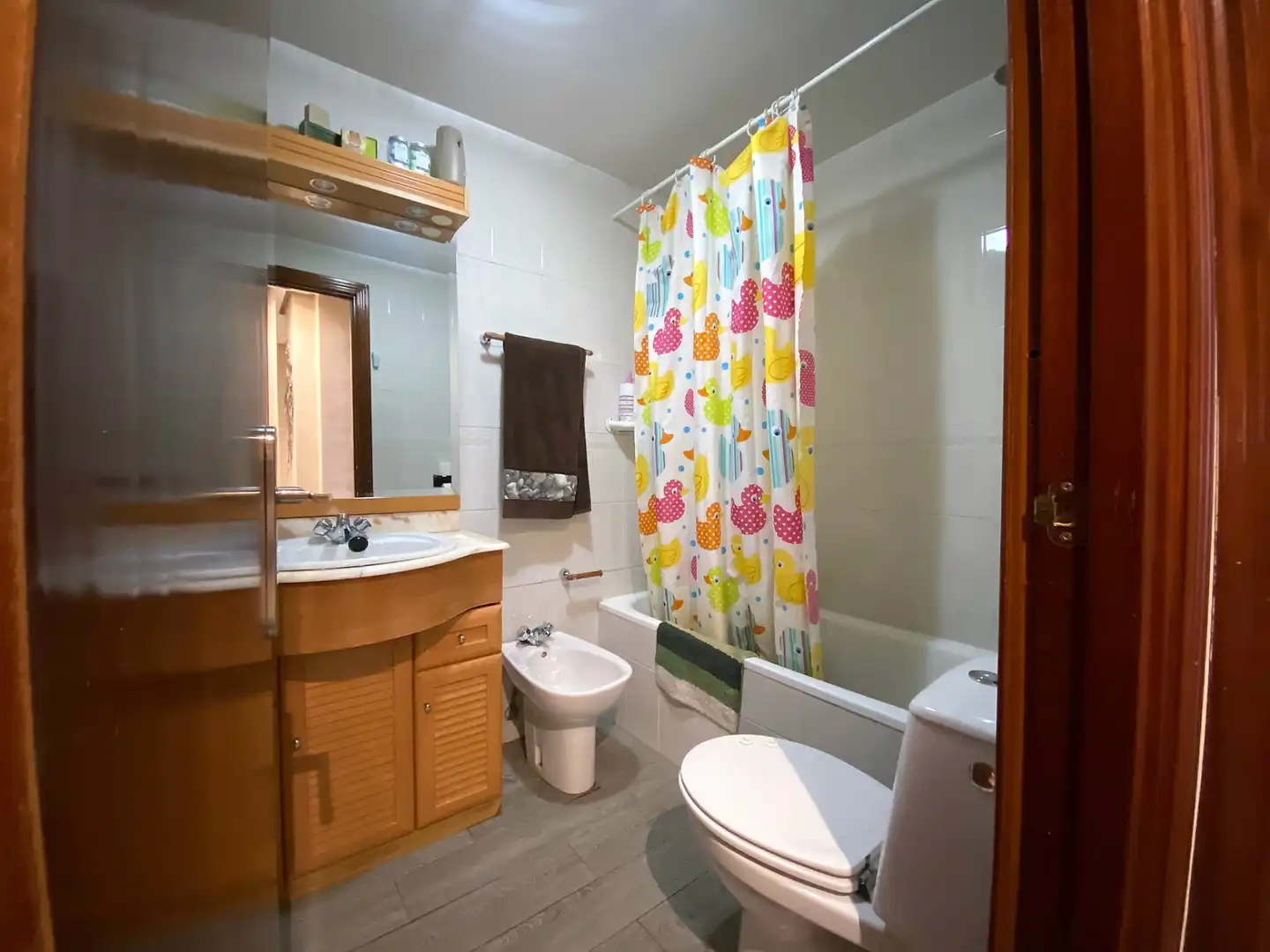Bathroom of Flat for sale in Parla  with Heating, Private garden and Furnished