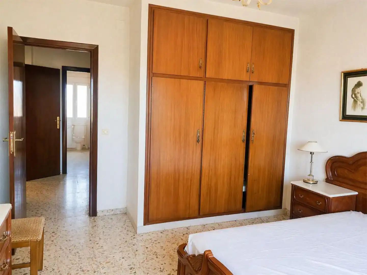 Bedroom of Flat for sale in Tábara  with Storage room, Furnished and Balcony