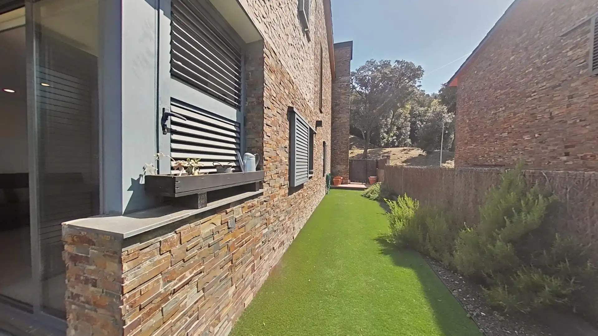 Terrassa de Casa o xalet en venda en Campins amb Calefacció, Jardí privat i Terrassa