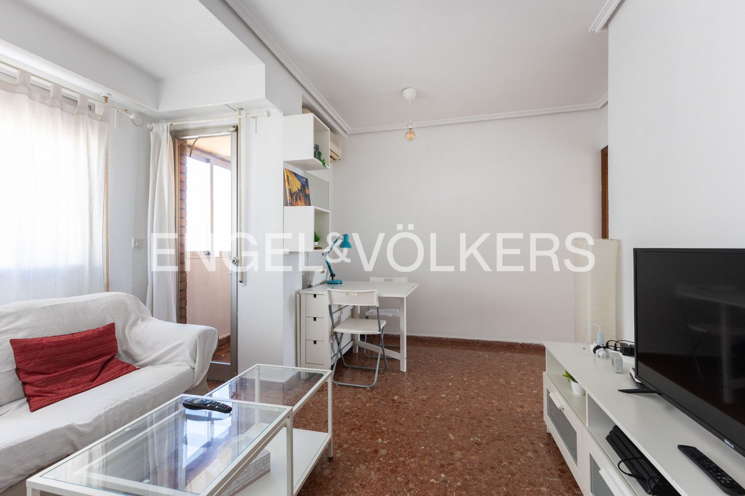 Sala de estar de Piso en venta en  Valencia Capital con Aire acondicionado, Calefacción y Balcón