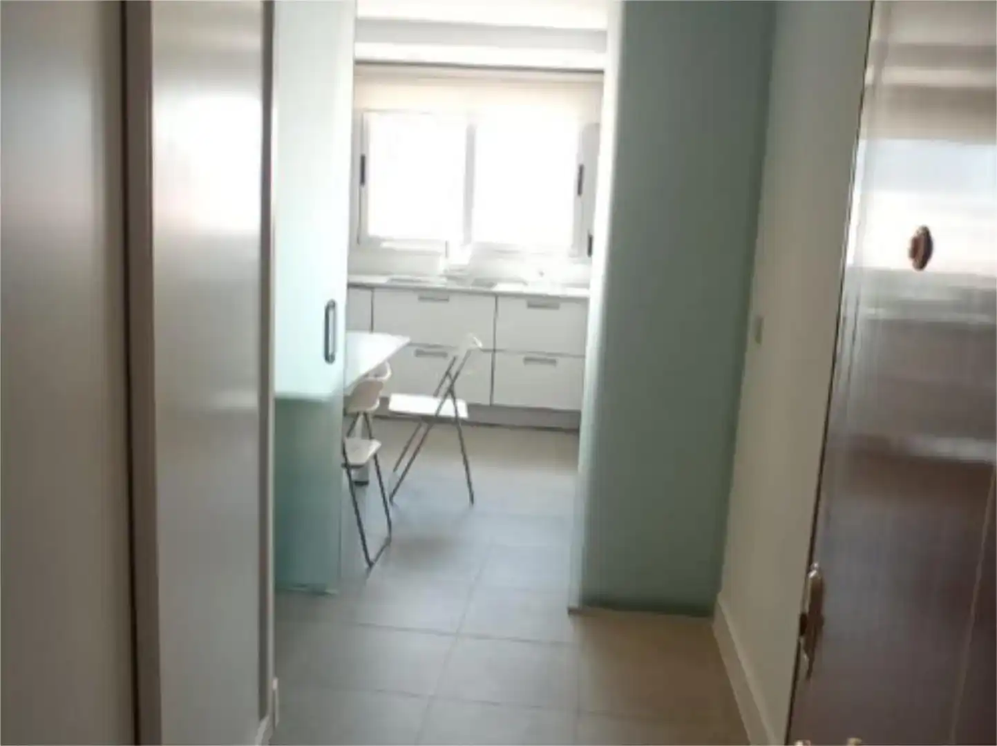 Cocina de Ático de alquiler en Madrid con Aire acondicionado