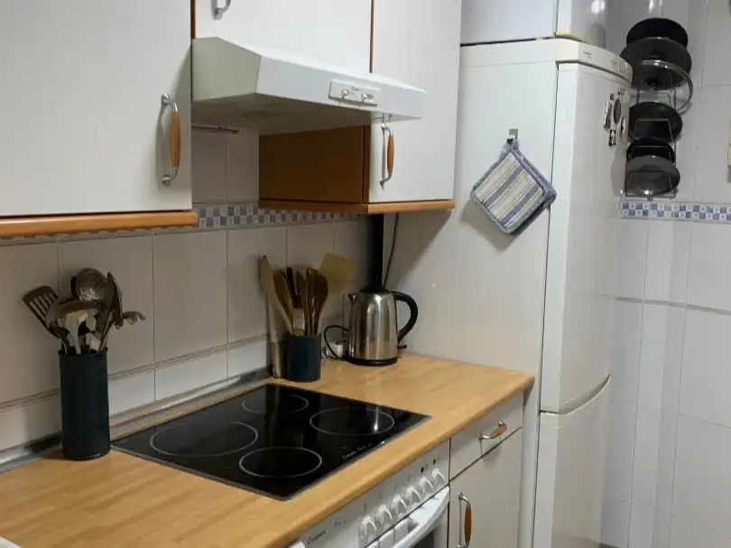 Kitchen of Flat for sale in Navalagamella, Madrid