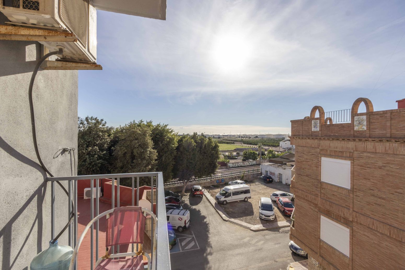 Bedroom of Flat for sale in Albuixech  with Air Conditioner and Balcony