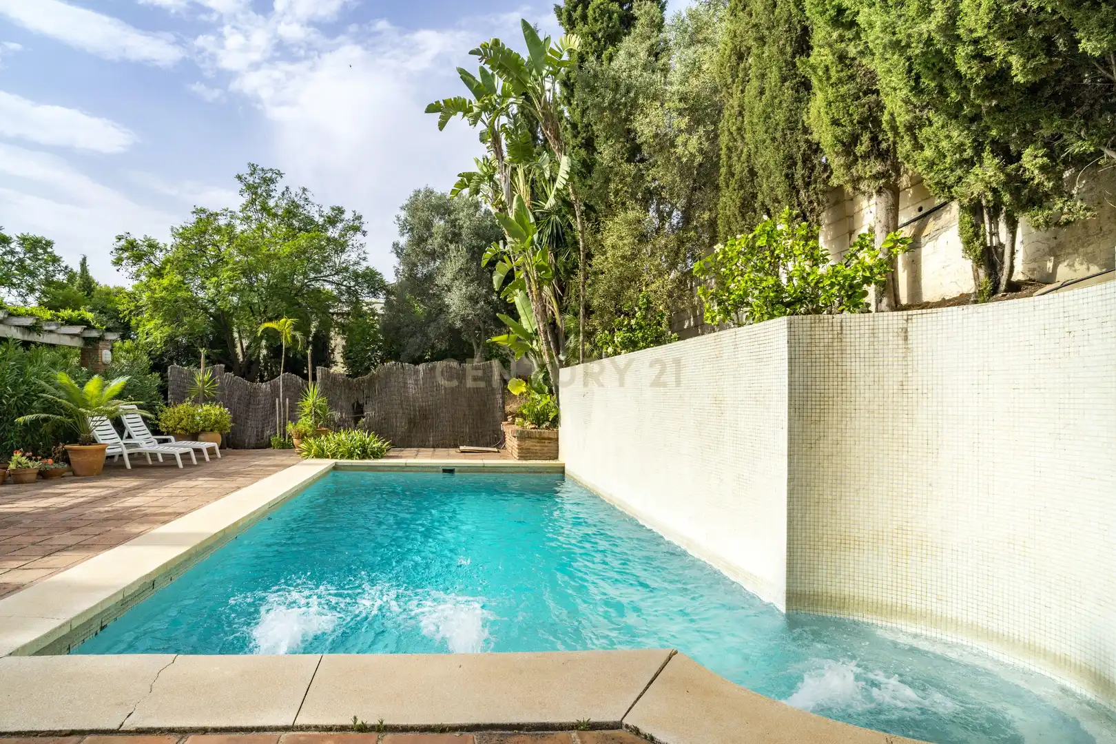 Piscina de Casa o xalet en venda en Mijas amb Aire condicionat, Jardí privat i Traster