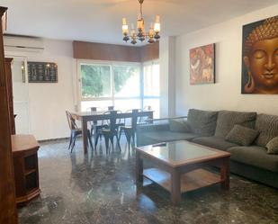 Dining room of Flat to rent in  Almería Capital  with Air Conditioner and Terrace