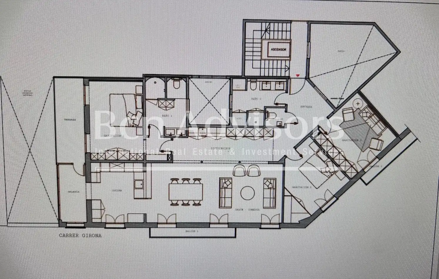 Appartamento con terrazza in vendita a Carrer de Girona, imagen 37