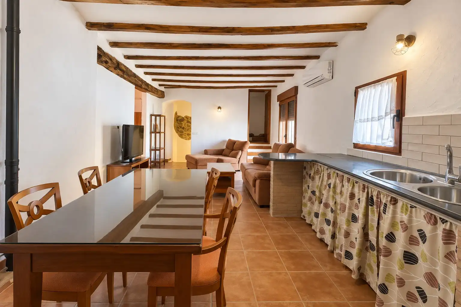 Sala d'estar de Casa o xalet en venda en Matet amb Calefacció i Traster