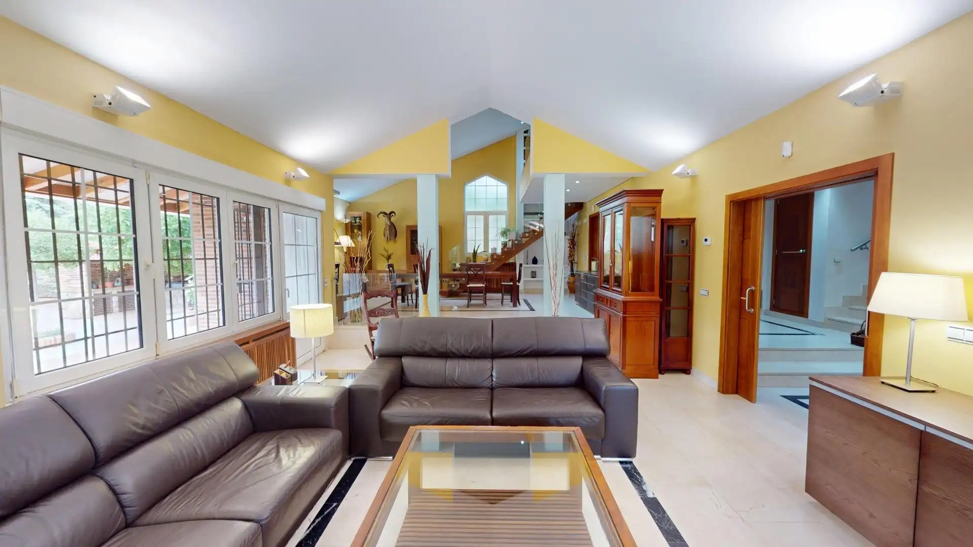 Sala de estar de Casa o chalet en venta en Pedrezuela con Calefacción, Jardín privado y Terraza