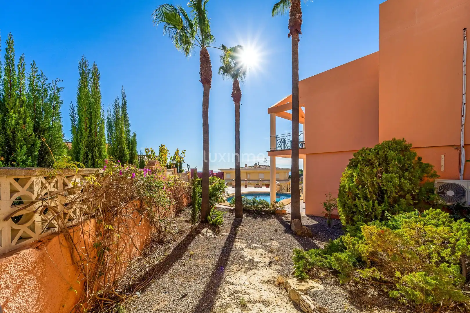 Exterior view of Houses for sale in Calpe / Calp  with Air Conditioner, Heating and Terrace