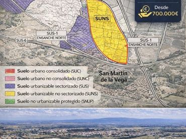 Terreny residencial en venda a San Martín de la Vega
