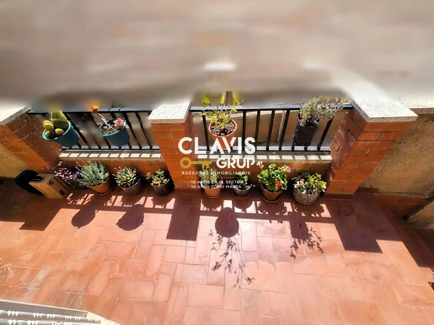 Terrace of Flat for sale in Barcelona  with Private garden, Terrace and Oven
