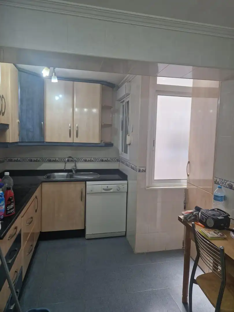 Küche von Wohnung zum Verkauf in Castellón de la Plana / Castelló de la Plana mit Abstellraum und Möbliert