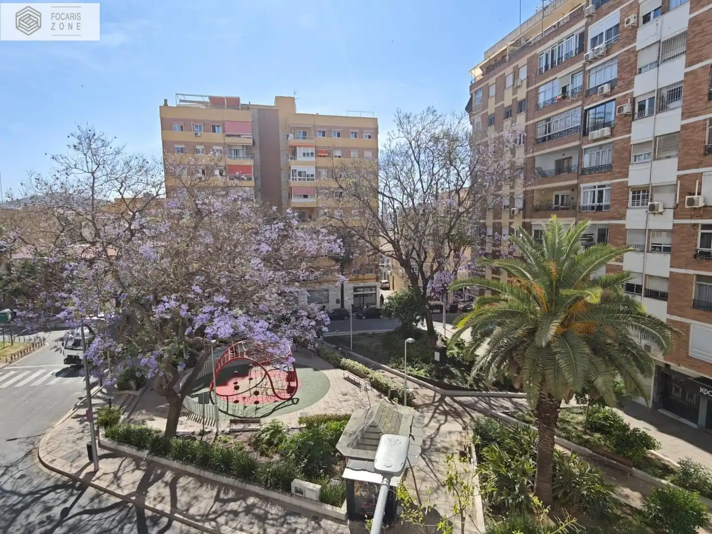Außenansicht von Wohnung zum Verkauf in Málaga mit Klimaanlage, Heizung und Terrasse
