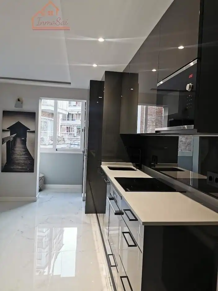 Küche von Wohnung zur Miete in Madrid mit Klimaanlage, Heizung und Möbliert