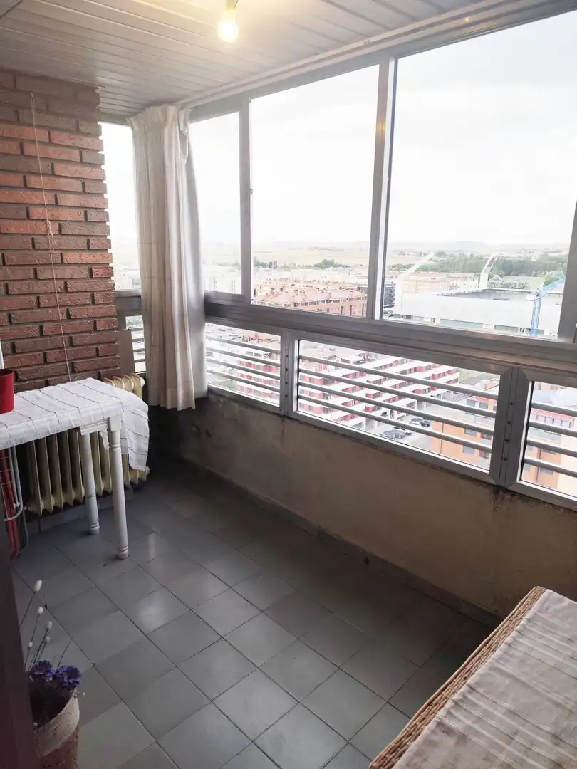 Terrasse von Wohnung zum Verkauf in Palencia mit Heizung und Terrasse
