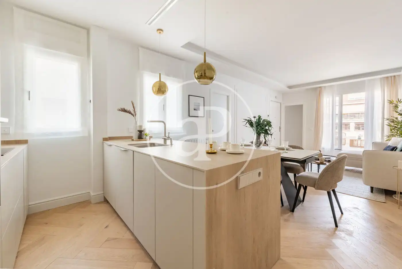 Kitchen of Attic for sale in Madrid  with Air Conditioner, Heating and Terrace