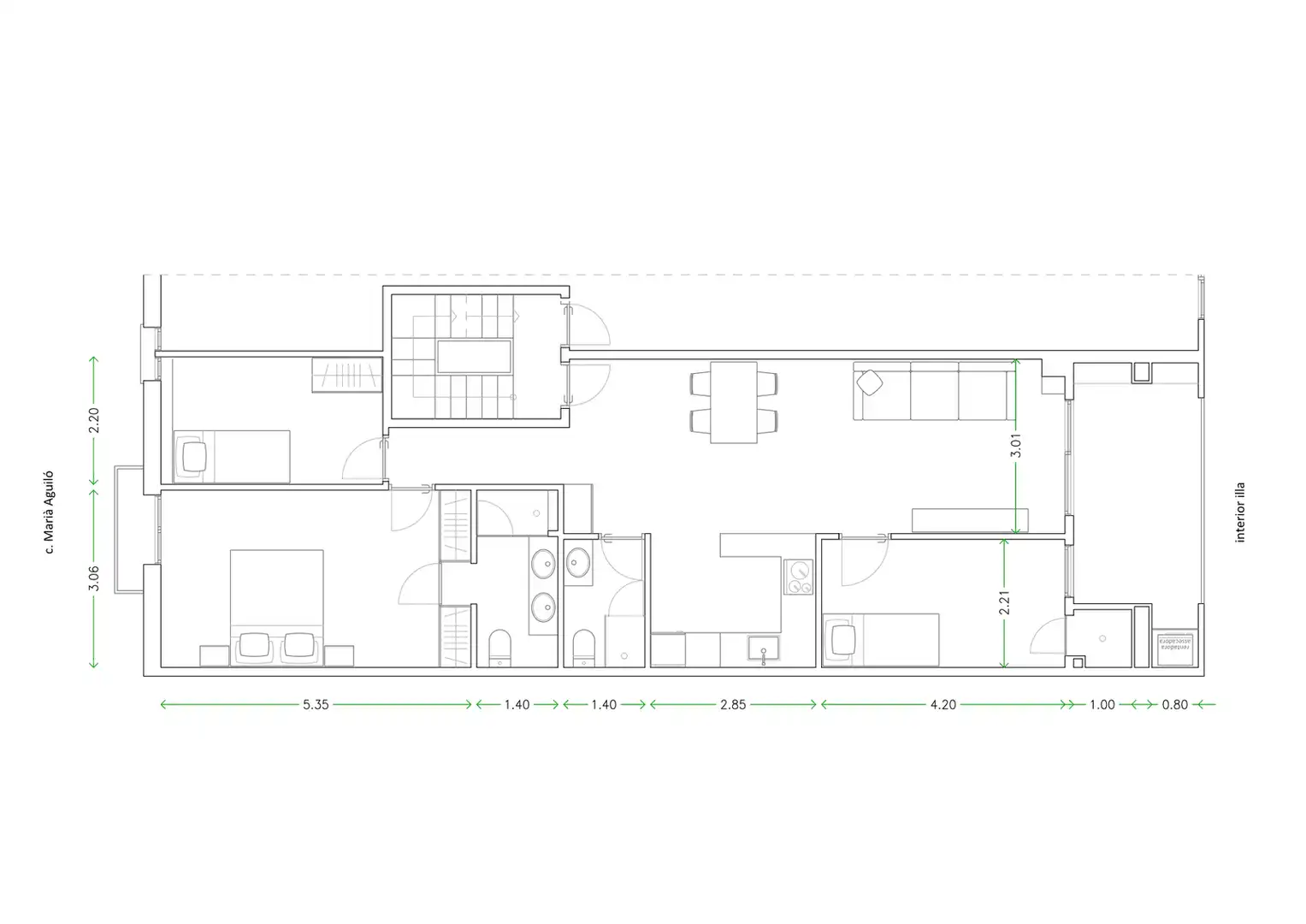 Apartament en venda en Barcelona amb Aire condicionat, Calefacció i Terrassa