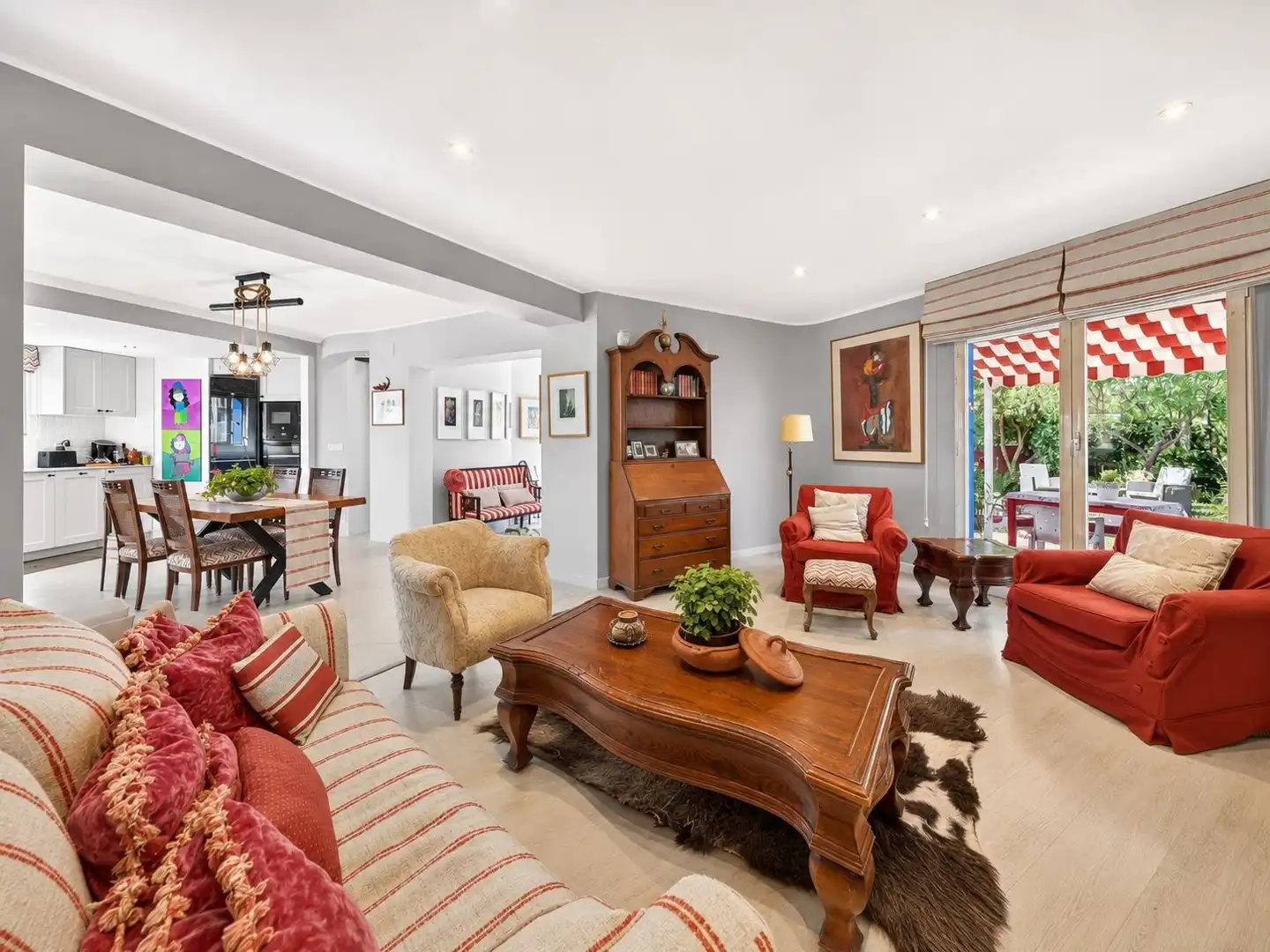 Sala de estar de Casa o chalet en venta en Dénia con Jardín privado, Terraza y Jacuzzi