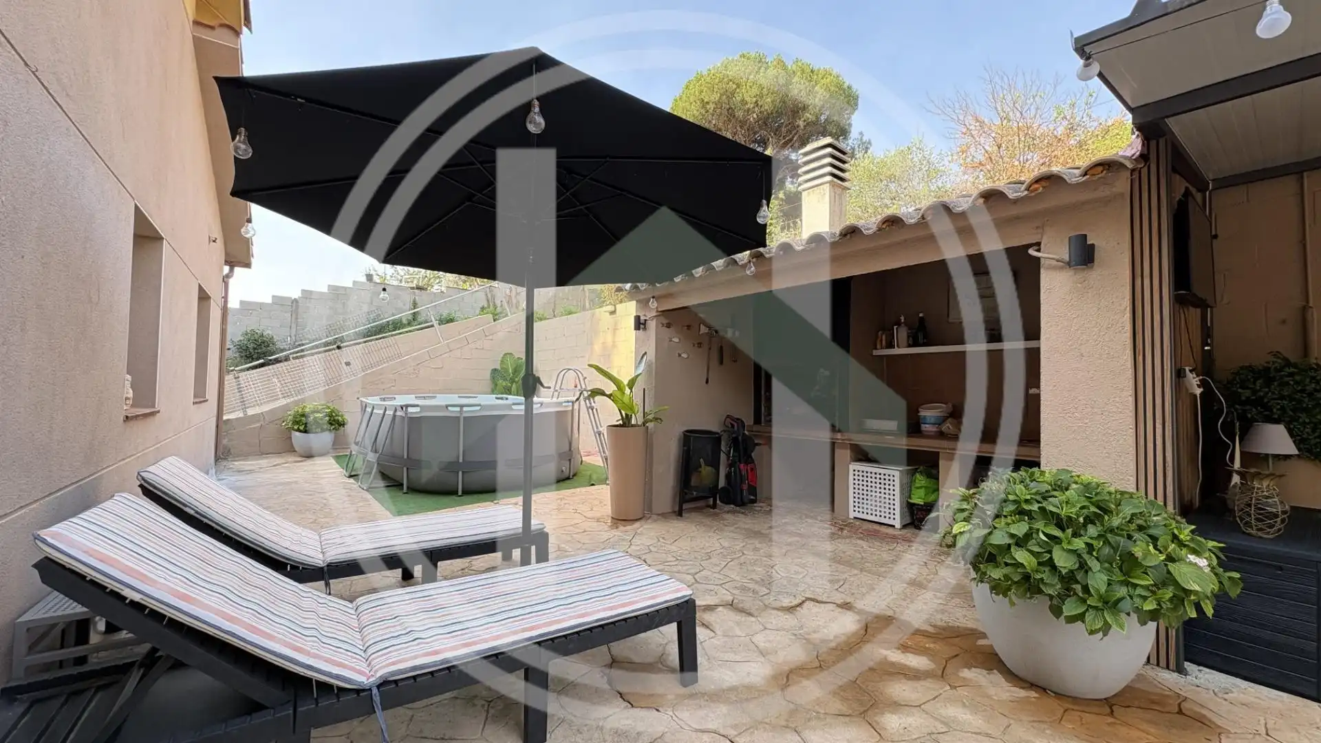 Terrassa de Casa o xalet en venda en Sant Celoni amb Aire condicionat, Calefacció i Terrassa
