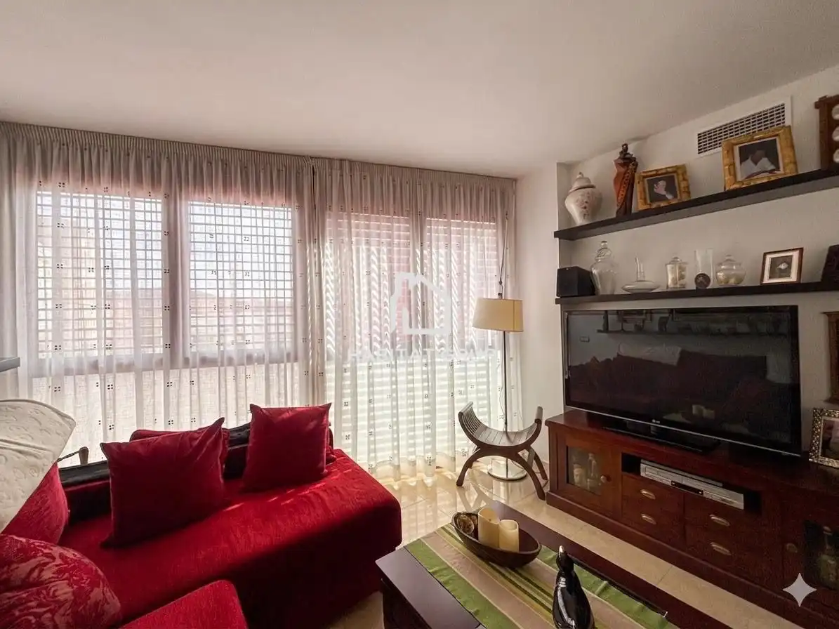 Living room of Flat for sale in Anglès  with Heating