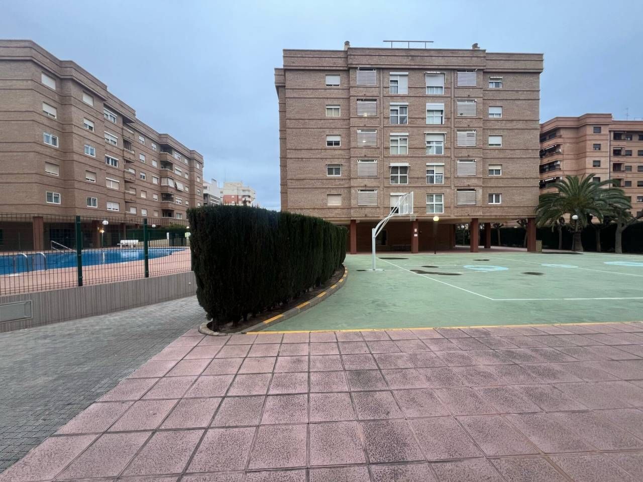 Parking of Flat for sale in Castellón de la Plana / Castelló de la Plana  with Air Conditioner, Storage room and Furnished