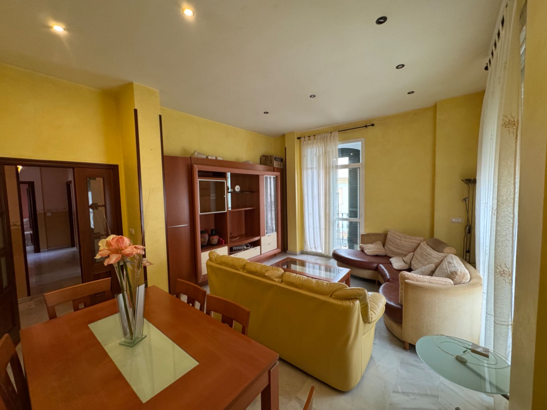 Living room of Flat for sale in Sanlúcar de Barrameda  with Air Conditioner, Heating and Terrace