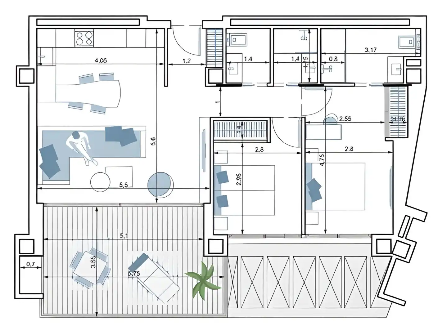 Apartamento con piscina en venta en Platja de Torres, imagen 37