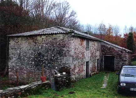 Vista exterior de Casa o xalet en venda en Lugo amb Traster