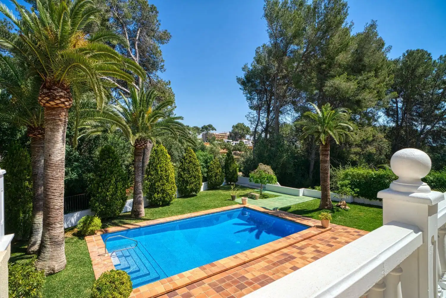 Piscina de Casa o xalet en venda en  Palma de Mallorca amb Aire condicionat, Calefacció i Jardí privat