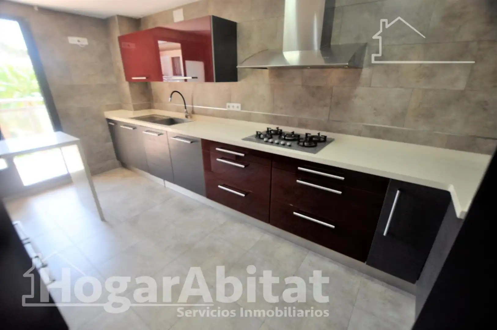 Cocina de Ático en venta en El Puig de Santa Maria con Aire acondicionado, Calefacción y Parquet