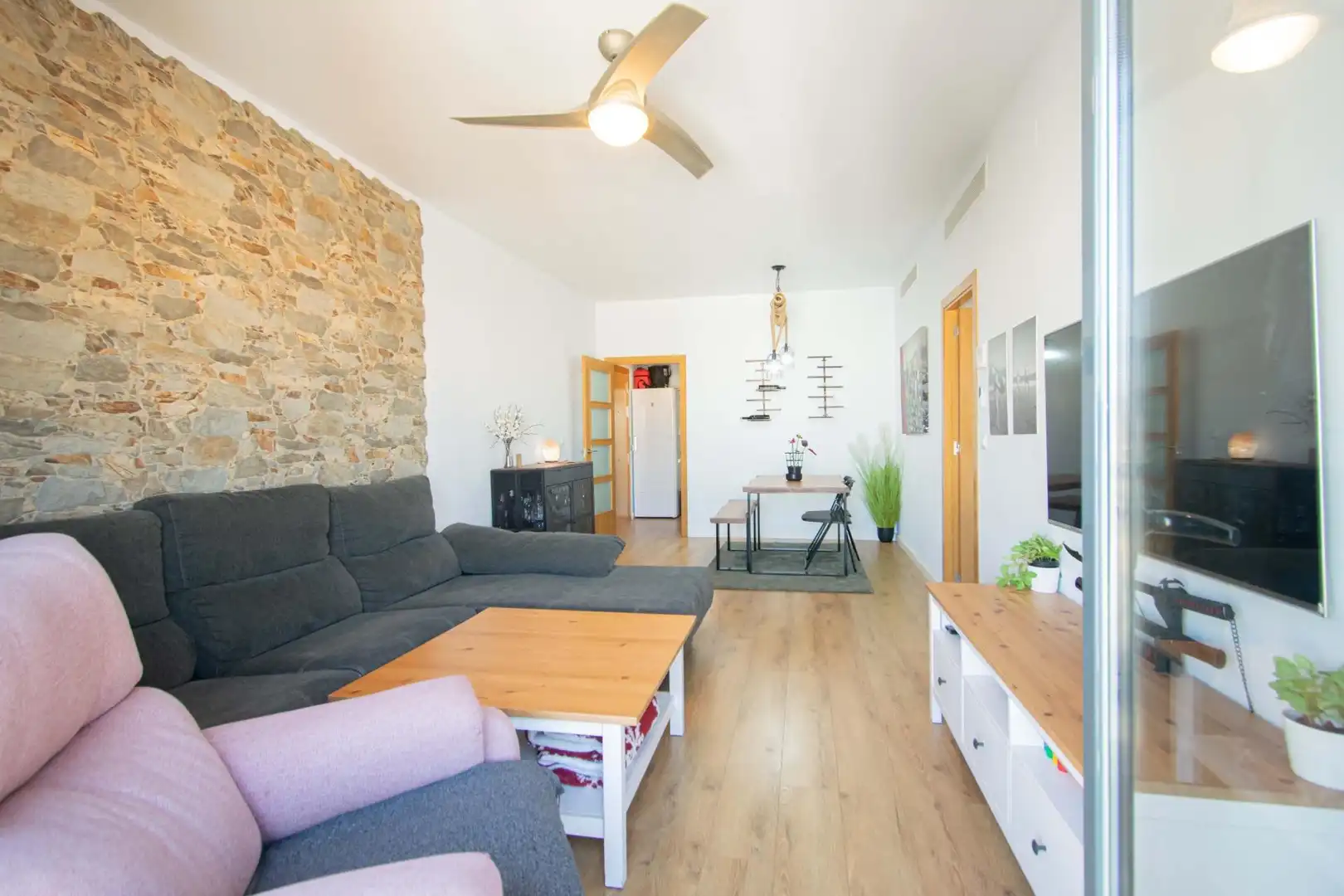 Sala de estar de Piso en venta en Sevilla con Aire acondicionado, Calefacción y Terraza