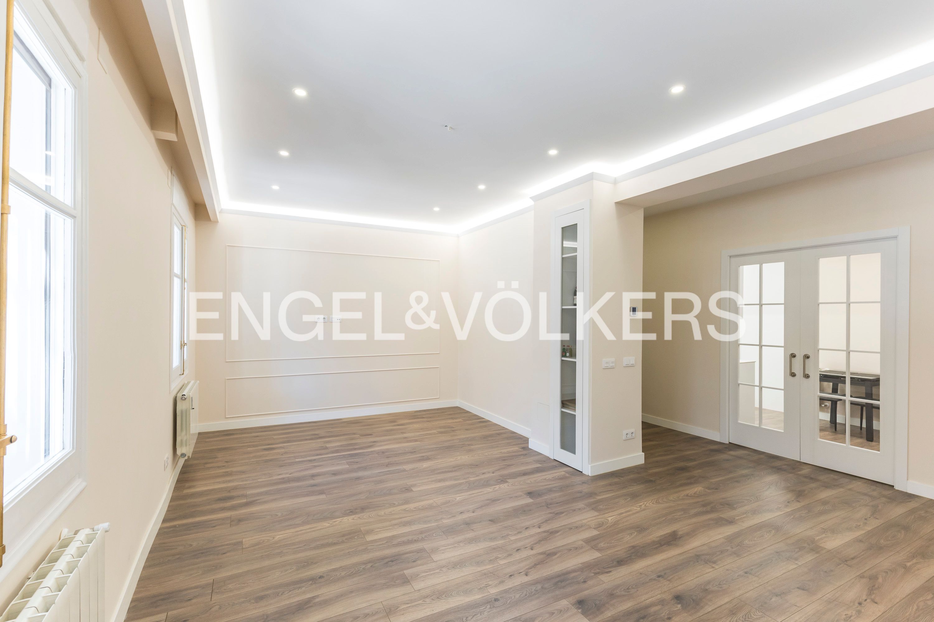 Sala d'estar de Apartament en venda en  Madrid Capital amb Calefacció