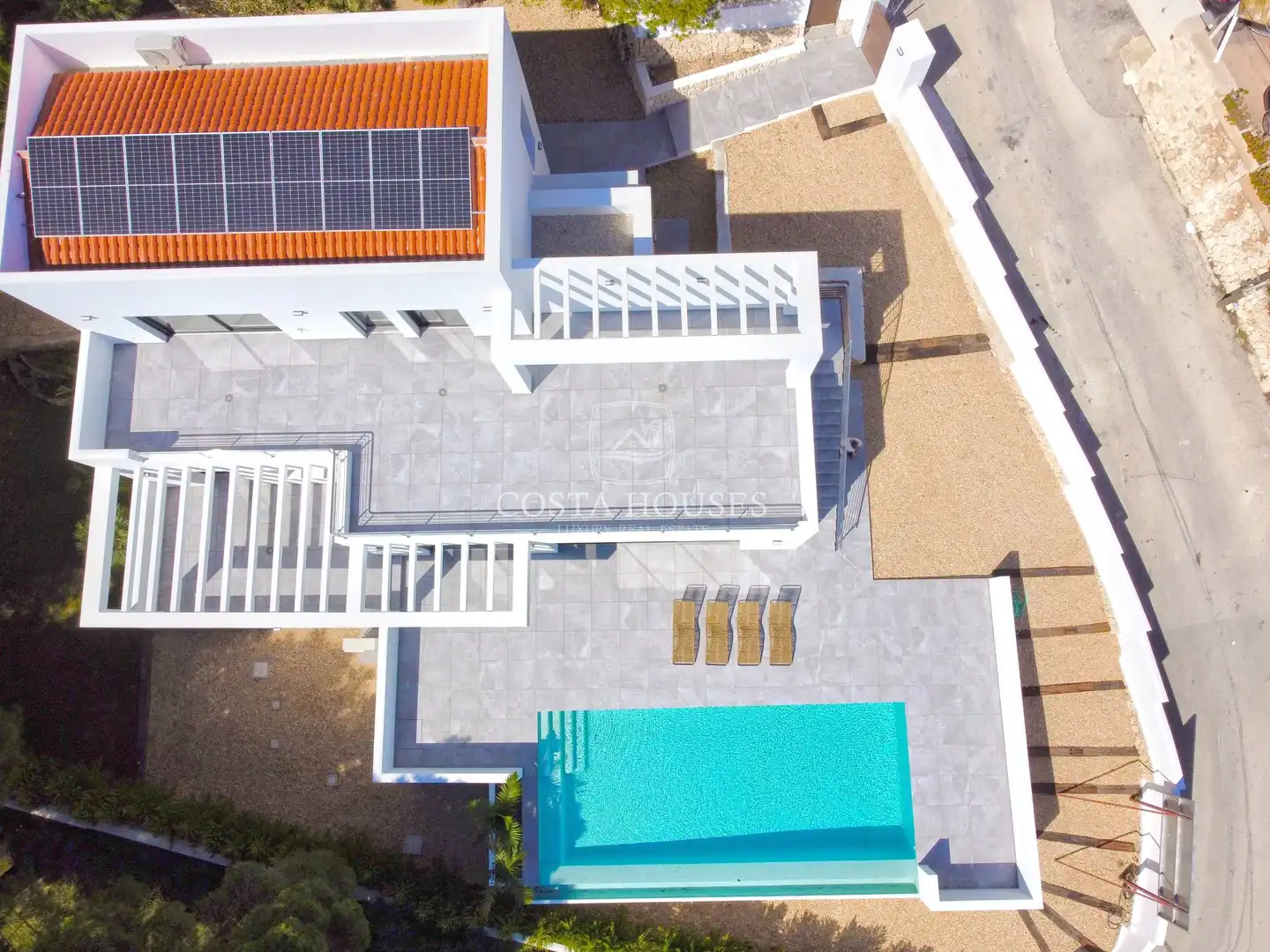 Exterior view of Houses for sale in Jávea / Xàbia  with Air Conditioner, Private garden and Terrace