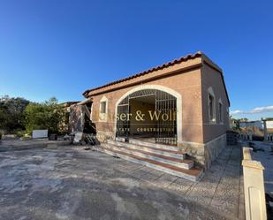 Exterior view of House or chalet for sale in Elche / Elx  with Private garden