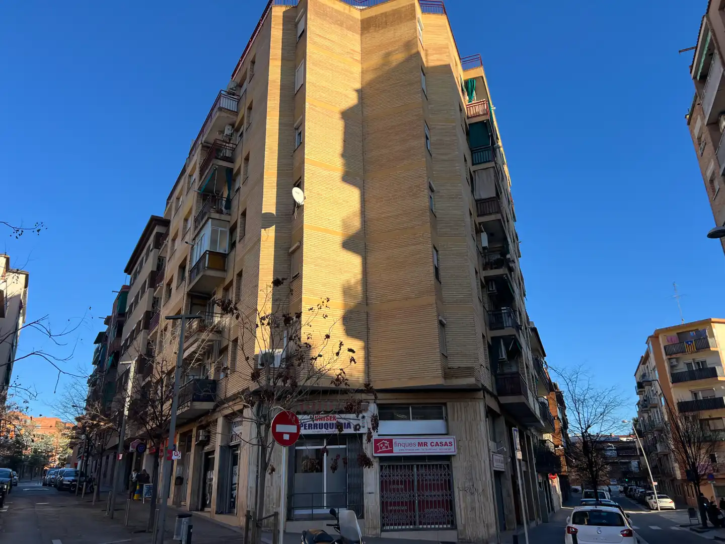Vista exterior de Piso en venta en Rubí